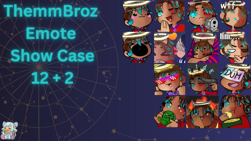 Themm 12 Emote Pack